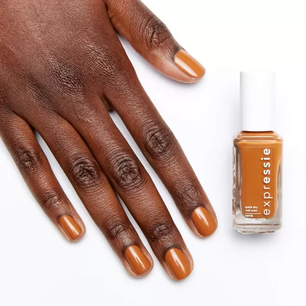 essie Expressie Quick Dry Nail Polish Best Sellers Set Seize The Minute Red Nail Polish Now Or Never Black Nail Polish Gifts For Women And Men 033 Oz Each110 saffron the move