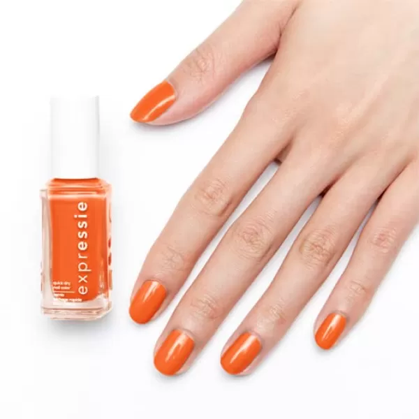 essie Expressie Quick Dry Nail Polish Best Sellers Set Seize The Minute Red Nail Polish Now Or Never Black Nail Polish Gifts For Women And Men 033 Oz Each145 bearer of rad news