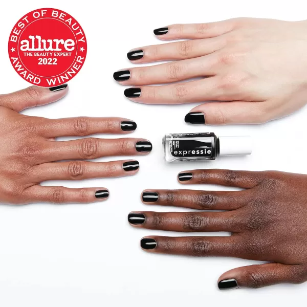 essie Expressie Quick Dry Nail Polish Best Sellers Set Seize The Minute Red Nail Polish Now Or Never Black Nail Polish Gifts For Women And Men 033 Oz Each22 EXPRESSIE BEST SELLERS BUNDLE SEIZE THE MINUTE  NOW OR NEVER
