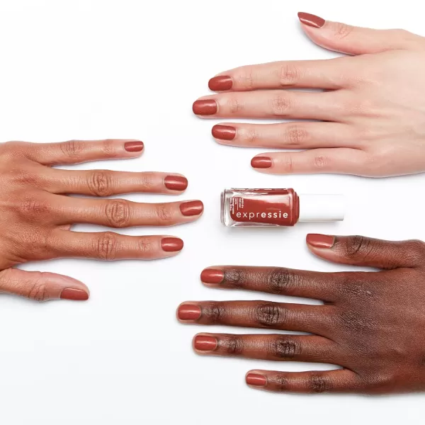 essie Expressie Quick Dry Nail Polish Best Sellers Set Seize The Minute Red Nail Polish Now Or Never Black Nail Polish Gifts For Women And Men 033 Oz Each17 MISFIT RIGHT IN