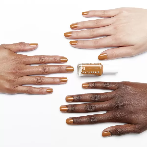 essie Expressie Quick Dry Nail Polish Best Sellers Set Seize The Minute Red Nail Polish Now Or Never Black Nail Polish Gifts For Women And Men 033 Oz Each02 SAFFRON THE MOVE