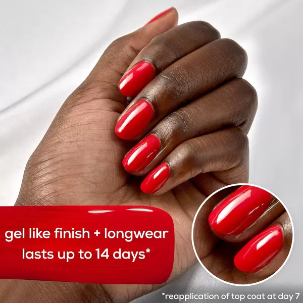 essie Nail Polish Set electric butterfly  Longwear Gellike Nail Polish Woven at Heart Coral  Put in the Patchwork Red Gellike Shiny Top Coat