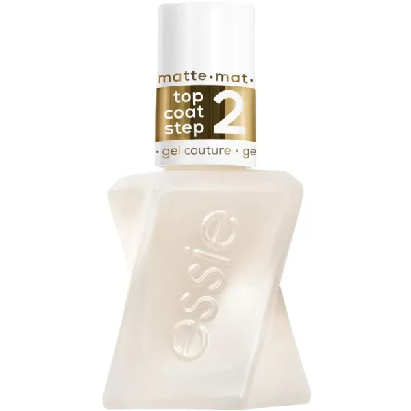 Essie Gel Couture LongLasting Nail Polish 8Free Vegan Clear Matte Top Coat 046 fl oz03 GEL COUTURE TOP COAT MATTE