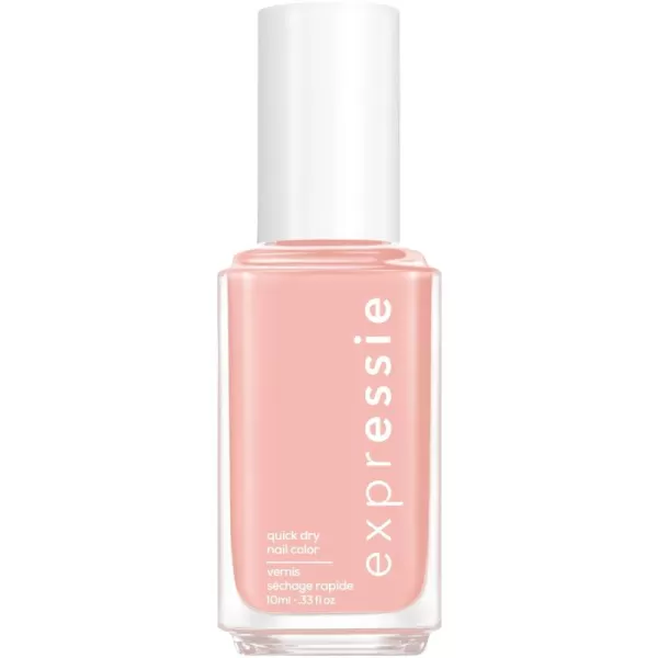 Essie expressie QuickDry Nail Polish 8Free Vegan Soft Pink Beige Crop Top ampamp Roll 033 fl oz