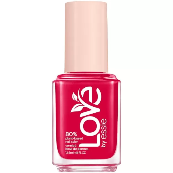LOVE by essie Nail Polish 80 Plantbased SalonQuality Vegan Ruby Red I Am The Spark 046 Fl Oz