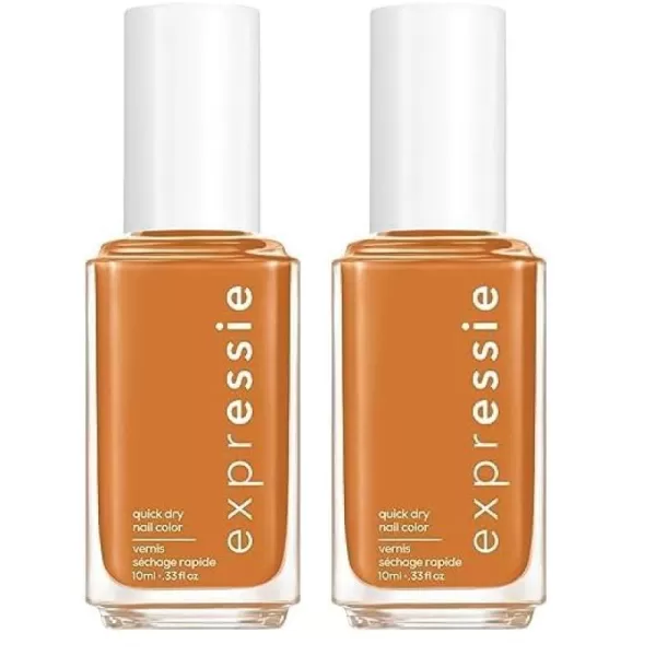 essie Expressie Quick Dry Nail Polish Best Sellers Set Seize The Minute Red Nail Polish Now Or Never Black Nail Polish Gifts For Women And Men 033 Oz Each110 saffron the move