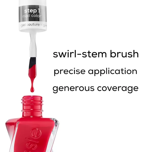 Essie Gel Couture LongLasting Nail Polish 8Free Vegan Clear Matte Top Coat 046 fl oz05 MULTIFACETED