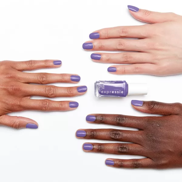 Essie expressie QuickDry Nail Polish 8Free Vegan Slate Blue Air Dry 033 fl oz07 CHOREO QUEEN