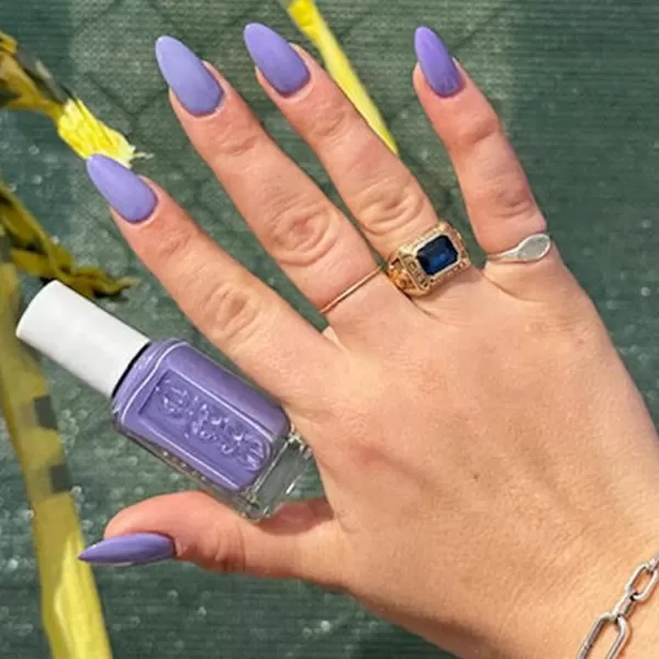 Essie expressie QuickDry Nail Polish 8Free Vegan Slate Blue Air Dry 033 fl oz07 CHOREO QUEEN