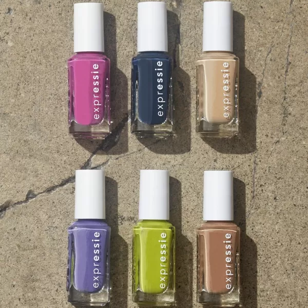 Essie expressie QuickDry Nail Polish 8Free Vegan Slate Blue Air Dry 033 fl oz09 MAIN CHARACTER MOMENT