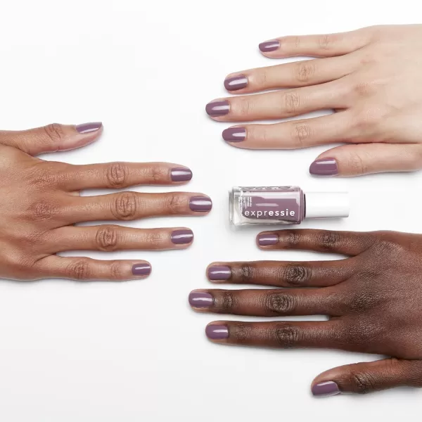 Essie expressie QuickDry Nail Polish 8Free Vegan Slate Blue Air Dry 033 fl oz32 GET A MAUVE ON
