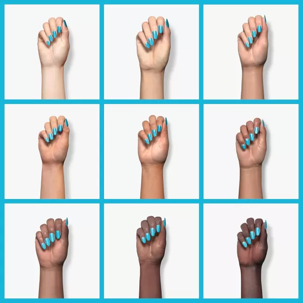 Essie expressie QuickDry Nail Polish 8Free Vegan Slate Blue Air Dry 033 fl oz33 WORD ON THE STREET