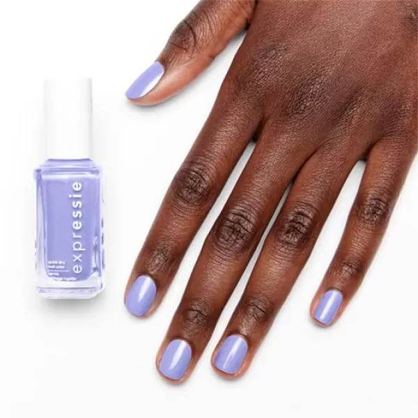 Essie expressie QuickDry Nail Polish 8Free Vegan Slate Blue Air Dry 033 fl oz35 SK8 WITH DESTINY