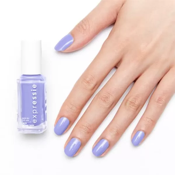 Essie expressie QuickDry Nail Polish 8Free Vegan Slate Blue Air Dry 033 fl oz35 SK8 WITH DESTINY