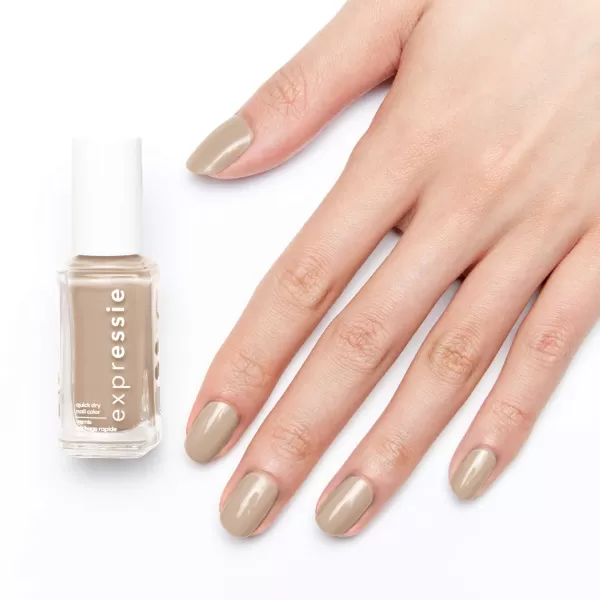 Essie expressie QuickDry Nail Polish 8Free Vegan Slate Blue Air Dry 033 fl oz358 millennium momentum beige nail polish with cool undertone