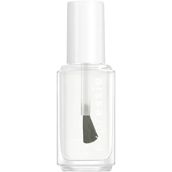 Essie expressie QuickDry Nail Polish 8Free Vegan Slate Blue Air Dry 033 fl oz390 always transparent clear nail polish
