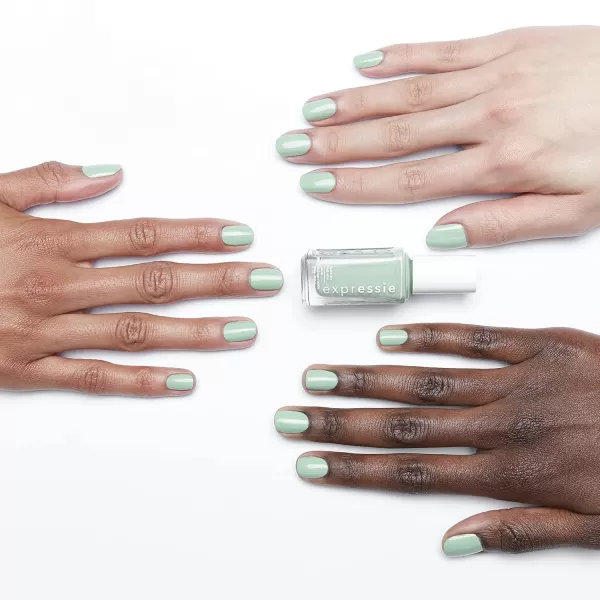 Essie expressie QuickDry Nail Polish 8Free Vegan Slate Blue Air Dry 033 fl ozApricot Green