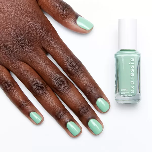 Essie expressie QuickDry Nail Polish 8Free Vegan Slate Blue Air Dry 033 fl ozApricot Green