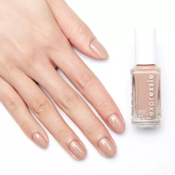 Essie expressie QuickDry Nail Polish 8Free Vegan Slate Blue Air Dry 033 fl ozBeige