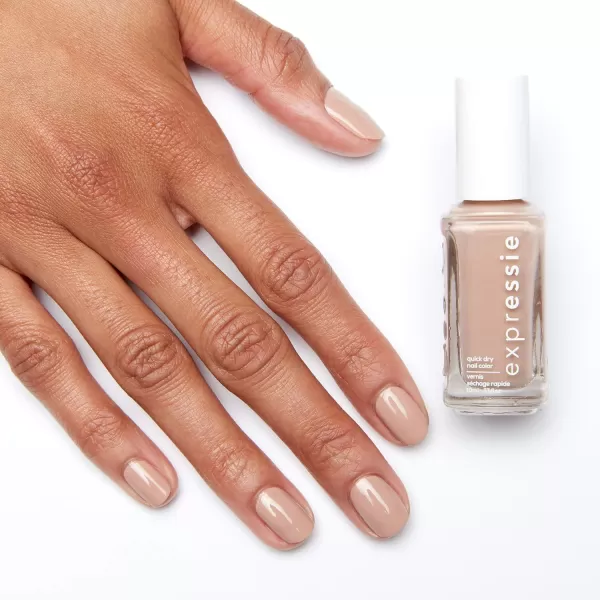 Essie expressie QuickDry Nail Polish 8Free Vegan Slate Blue Air Dry 033 fl ozBeige