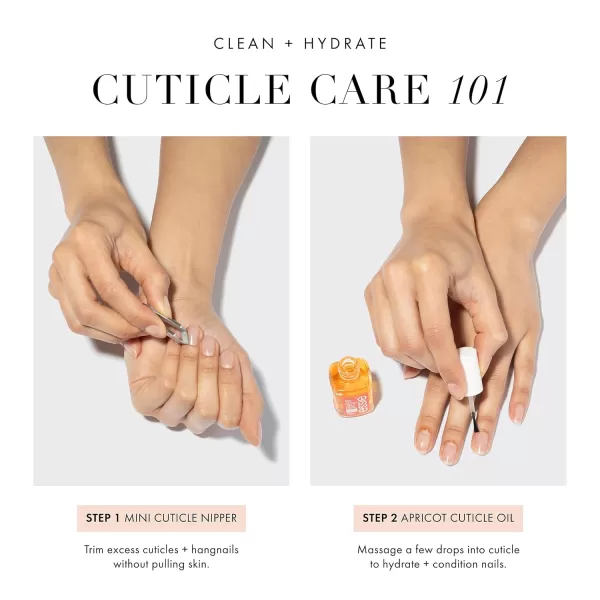 Tweezerman x Essie The Cuticle Expert Bundle  Essies Apricot Cuticle Oil And Tweezermans Mini Cuticle Nipper