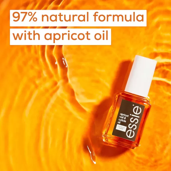 essie Apricot Nail and Cuticle Oil Set Vegan Softened and Nourished cuticles For Home and Travel 046 fl oz eachAPRICOT CUTICLE OIL
