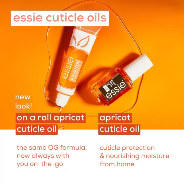 essie Apricot Nail and Cuticle Oil Set Vegan Softened and Nourished cuticles For Home and Travel 046 fl oz eachAPRICOT CUTICLE OIL SET