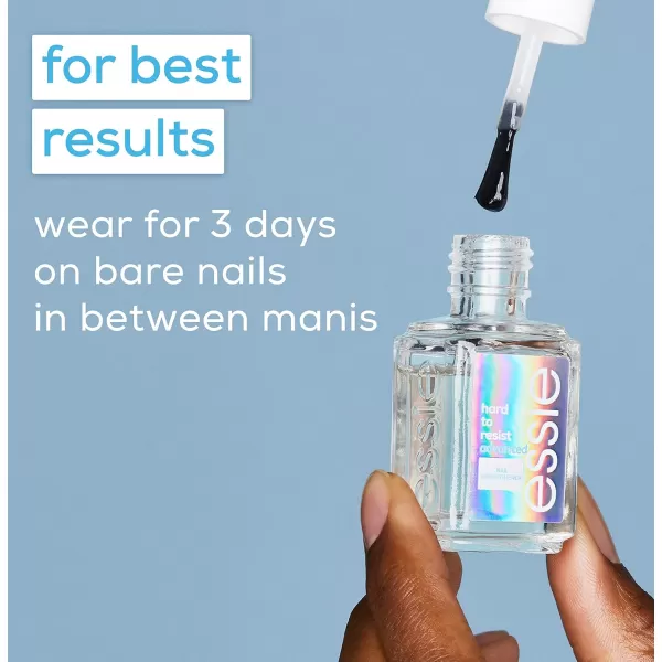 essie Apricot Nail and Cuticle Oil Set Vegan Softened and Nourished cuticles For Home and Travel 046 fl oz eachHARD TO RESIST STRENGTHENER ADVANCED
