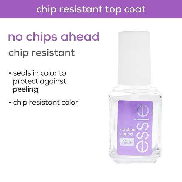 essie Apricot Nail and Cuticle Oil Set Vegan Softened and Nourished cuticles For Home and Travel 046 fl oz eachNO CHIPS AHEAD TOP COAT
