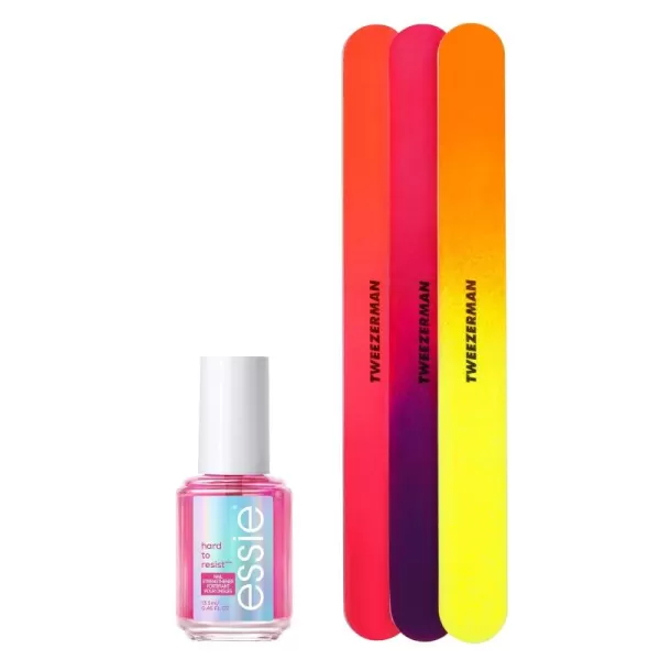 essie Apricot Nail and Cuticle Oil Set Vegan Softened and Nourished cuticles For Home and Travel 046 fl oz eachDREAM NAIL LENGTH  SHAPE KIT GLOW