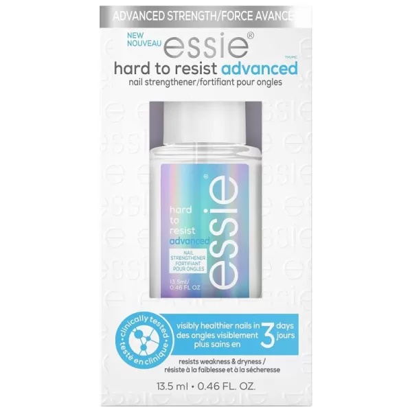 essie Apricot Nail and Cuticle Oil Set Vegan Softened and Nourished cuticles For Home and Travel 046 fl oz eachHARD TO RESIST STRENGTHENER ADVANCED