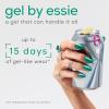 imageessie Gel Couture Nail Polish Long Lasting Blue Nail Polish Vegan New Highs 046 fl oz