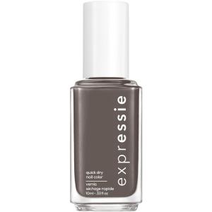 imageessie Gel Couture 2Step Longwear Nail Polish First Fitting 046 fl oz370 no time for local grey nail polish with a cream finish