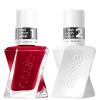 imageessie gel couture Gellike Nail Polish Set with Top Coat Vegan Red Nail Polish Bubbles Only Kit 1 Kit
