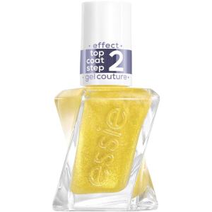 imageessie Gel Couture GelLike Nail Polish Longwear Vegan Metallic Glaze Nail Polish Crushed Gold 046 fl oz