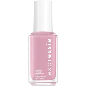 imageEssie expressie QuickDry Nail Polish 8Free Vegan Pastel Pink In The Time Zone 033 fl oz
