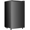 imageSweetcrispy 32 CuFt Mini Fridge with Freezer Small Refrigerator Single Door Adjustable Thermostat Energyefficient Low Noise Compact Fridge for Bedroom Office Dorm BlackBlack