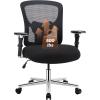 imageSweetcrispy Big and Tall Office Desk Chair with Lumbar Support 500lbs Heavy Duty Mesh Ergonomic Computer Chair with Arm and Wide Comfy Seat Wheels for Adult