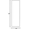 image:imageSweetcrispy Full Length Mirror with LED Lights 61x17 Lighted Floor Mirror with Dimming amp 3 Color Lighting Stand for Bedroom Dressing RoomRectangular