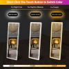 image:imageSweetcrispy Full Length Mirror with LED Lights 61x17 Lighted Floor Mirror with Dimming amp 3 Color Lighting Stand for Bedroom Dressing RoomRectangular