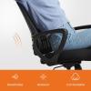 image:imageSweetcrispy Home Office Computer Desk Chair Ergonomic Managerial Executive MidBack Mesh Rolling Work Swivel Chairs with Wheels Comfortable Lumbar Support Comfy Arms for Bedroom Study Student