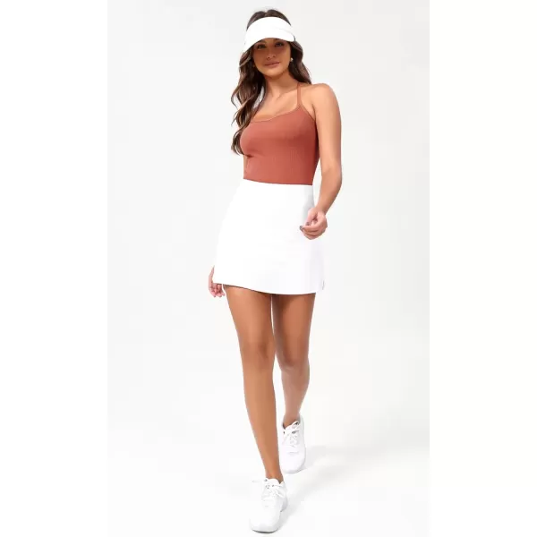 ODODOS Seamless Sweetheart Neck Crop Tank for Women Ribbed Strappy Racerback Cropped Cami TopsCoral