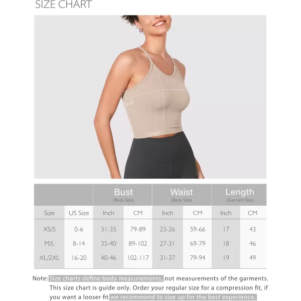 ODODOS Womens Crop 3Pack Herringbone Knit Seamless Soft Camisole Crop Tank TopsBrunettenavybeige