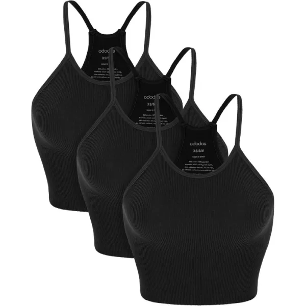 Black-3 Pack (Crop)