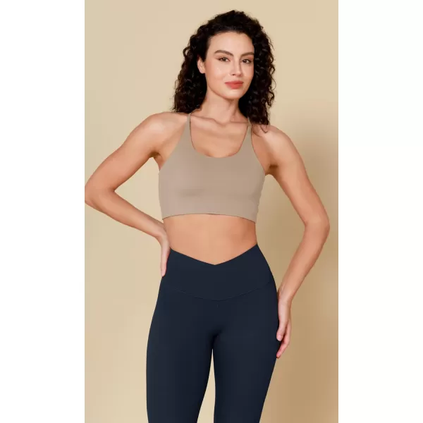ODODOS ODCLOUD Crossover 78 Leggings with Back Pocket for Women 23quot  25quot  28quot V High Wasit Lounge Yoga PantsDeep Navy