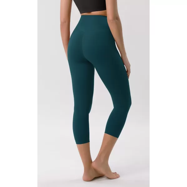 ODODOS ODCLOUD Crossover 78 Leggings with Back Pocket for Women 23quot  25quot  28quot V High Wasit Lounge Yoga PantsForest Teal