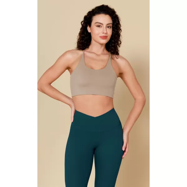 ODODOS ODCLOUD Crossover 78 Leggings with Back Pocket for Women 23quot  25quot  28quot V High Wasit Lounge Yoga PantsForest Teal
