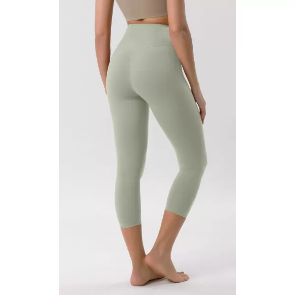 ODODOS ODCLOUD Crossover 78 Leggings with Back Pocket for Women 23quot  25quot  28quot V High Wasit Lounge Yoga PantsLime Stone