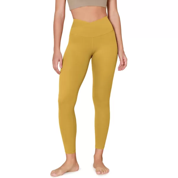 ODODOS ODCLOUD Crossover 78 Leggings with Back Pocket for Women 23quot  25quot  28quot V High Wasit Lounge Yoga PantsMango Mint