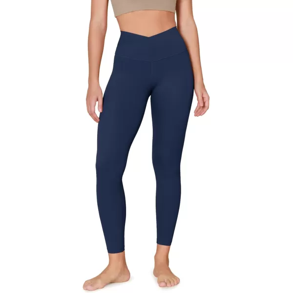 ODODOS ODCLOUD Crossover 78 Leggings with Back Pocket for Women 23quot  25quot  28quot V High Wasit Lounge Yoga PantsNavy